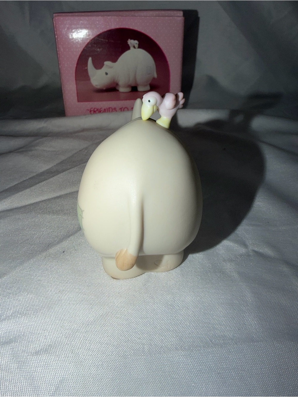 Precious Moments "Friends To The End" Rhino Figurine - 104418 - Vintage 1988 Box - Picture 6 of 13